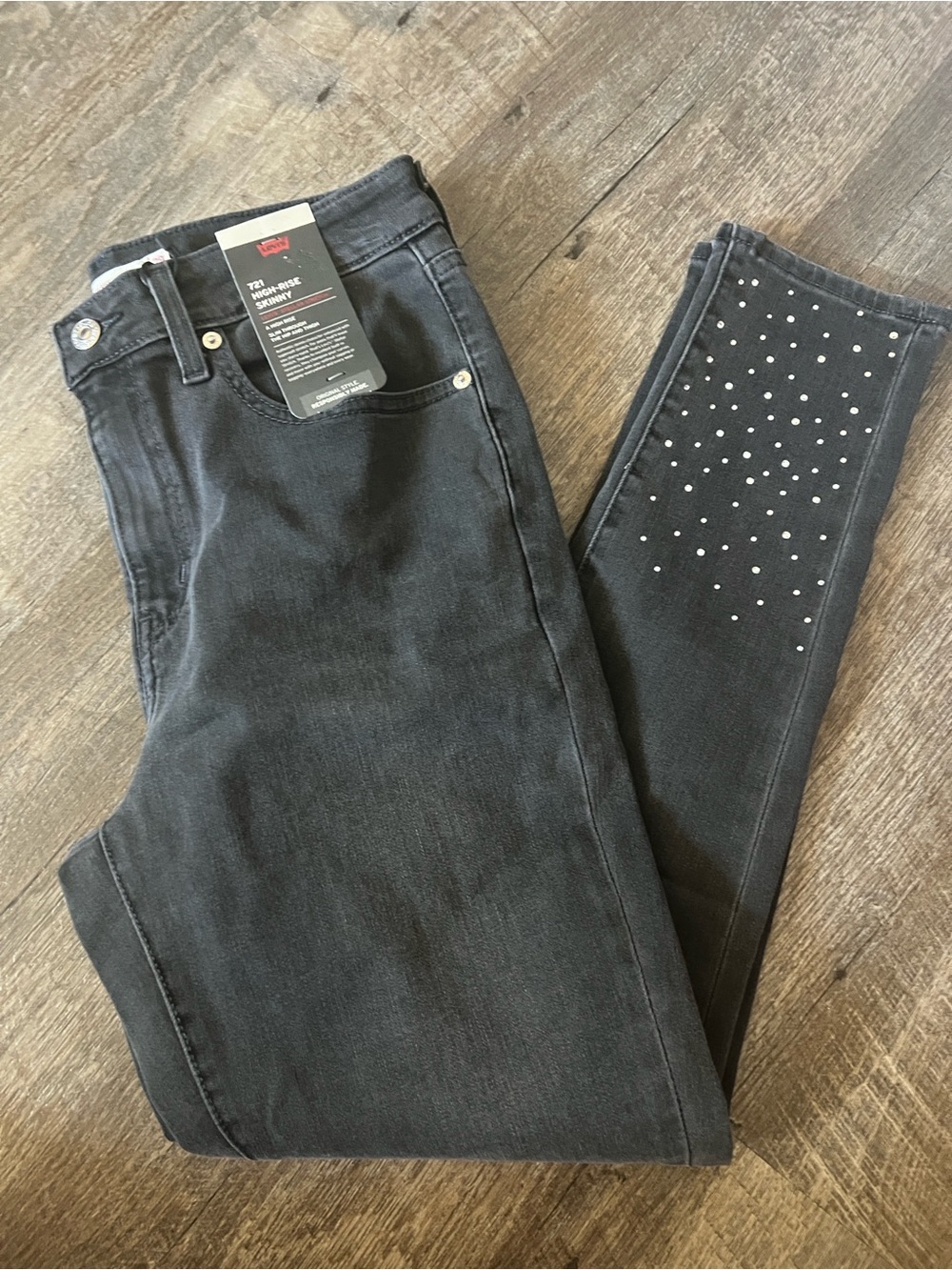 Levi's Premium Denim 721 High-Rise Skinny Jeans-‎ Size 29x28